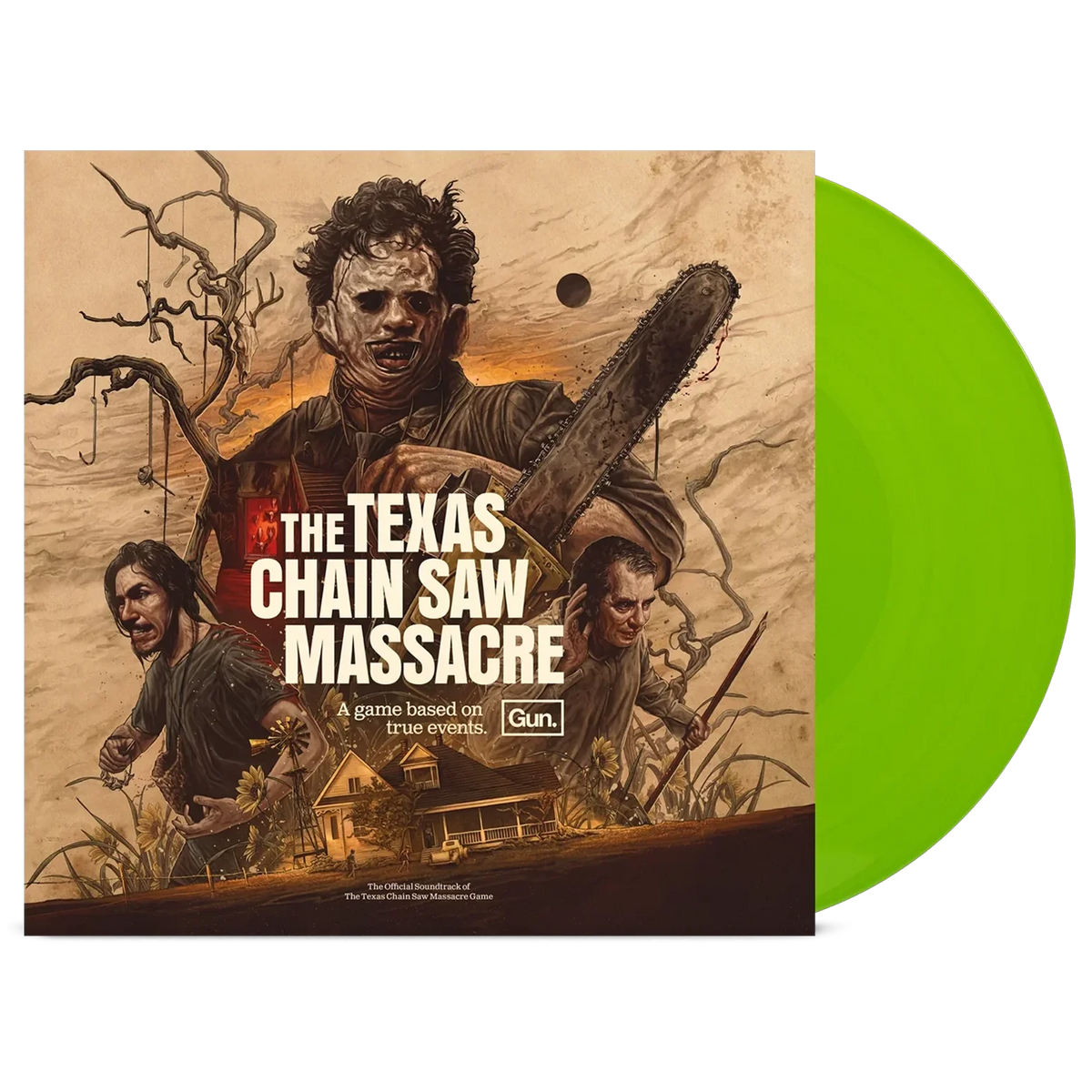 THE TEXAS CHAIN SAW MASSACRE レコード The Texas Chainsaw Massacre (Chain Saw Motor Green & Rust