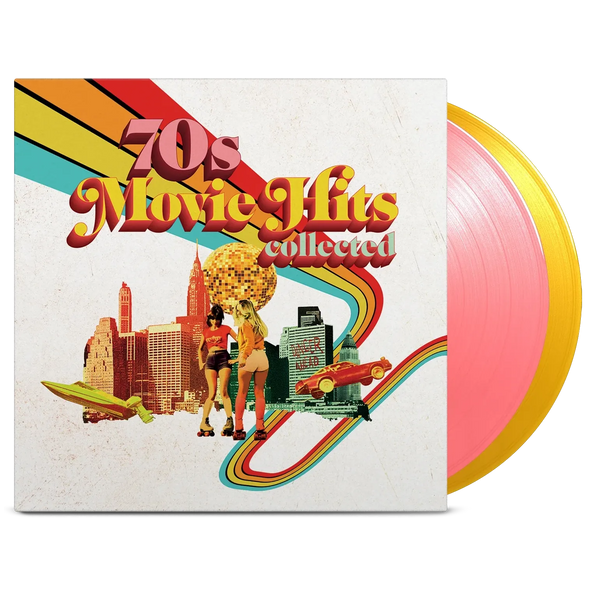 Collection de films des années 70 : compilation de bandes originales en vinyle