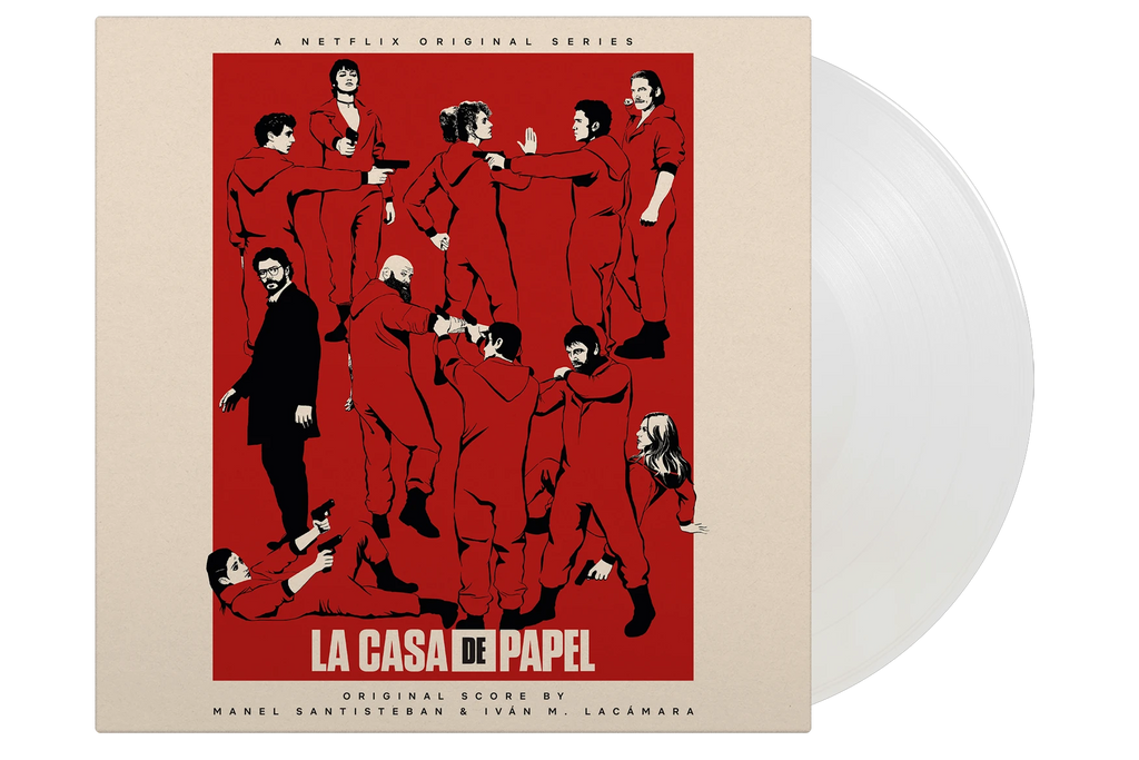 La Casa de Papel Bundle (Red & Crystal Clear) - Vinyl Soundtrack