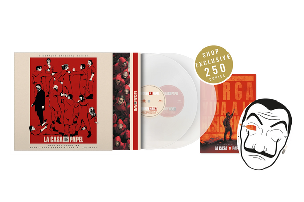 La Casa de Papel Bundle (Red & Crystal Clear) - Vinyl Soundtrack