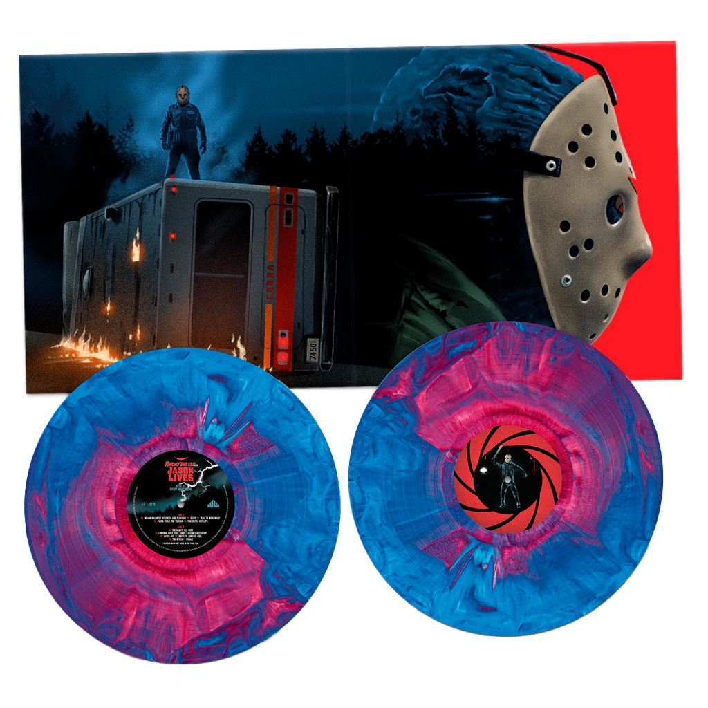 Jason Lives (Electric Blue and Pink) | At The Movies – At The Movies Shop
