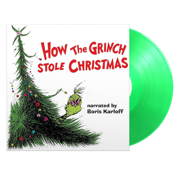 Dr. Seuss' How the Grinch Stole Christmas (Grinch Green) - Vinyl Soundtrack