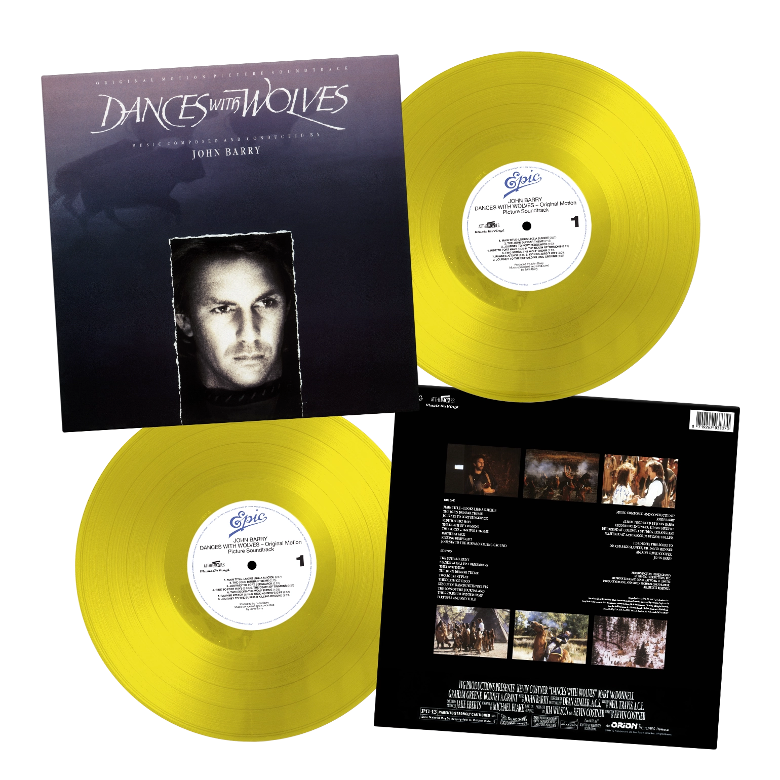 欧LP John Barry Dances With Wolves (Original Motion Picture Soundtr MOVATM067 Music On Vinyl 未開封 /00260 DANCES WITH WOLVES OST - Dances With Wolves (Original Motion
