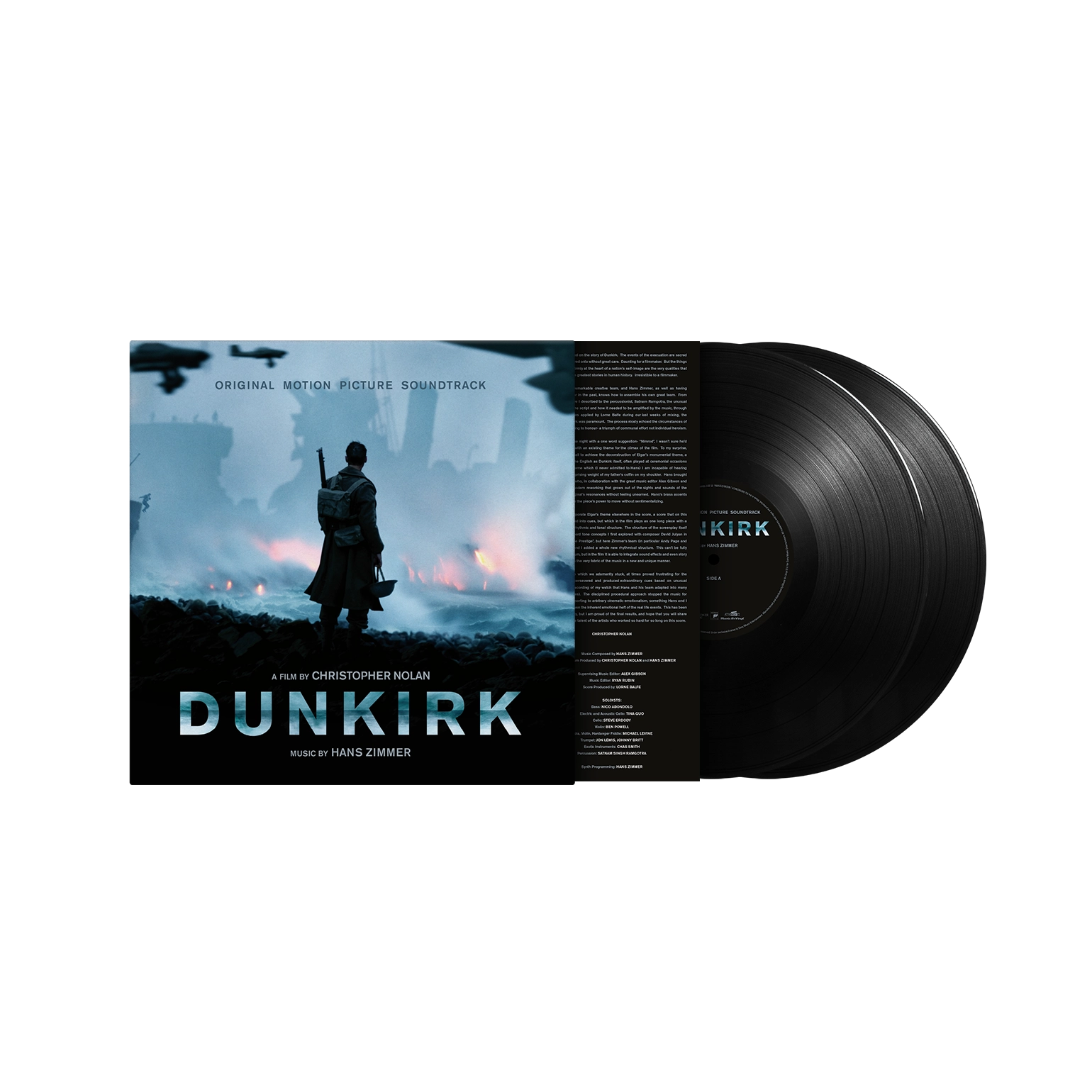 Dunkirk (Black Vinyl) | At The Movies – At The Movies Shop