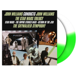 John Williams Conducts John Williams - The Star Wars Trilogy (half green, half white) - Vinyl Soundtrack