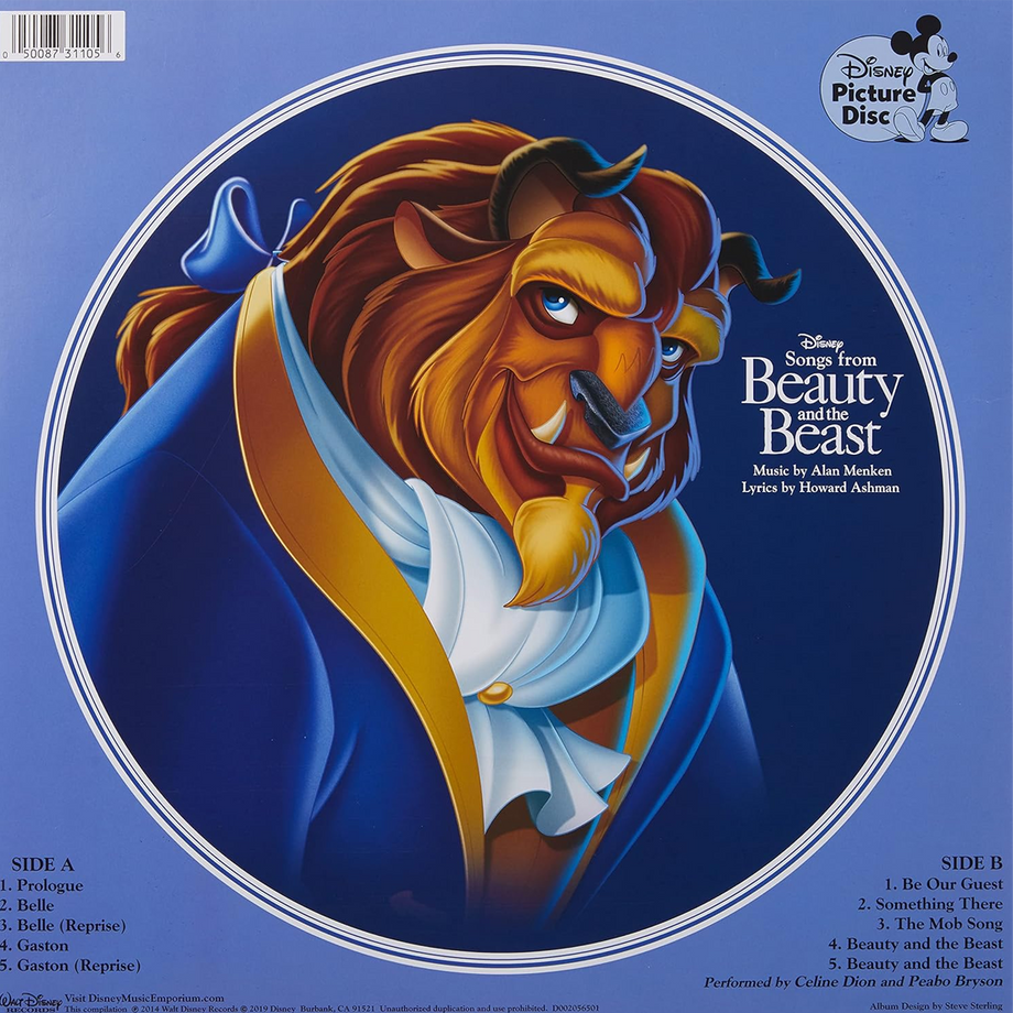 Songs From Beauty and the Beast - Vinyl Soundtrack – At The Movies