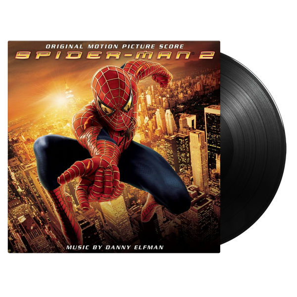 希少　盤面良好 SPIDERMAN 2 スコア盤 サウンドトラック Spider-Man-2-soundtrack-atm-