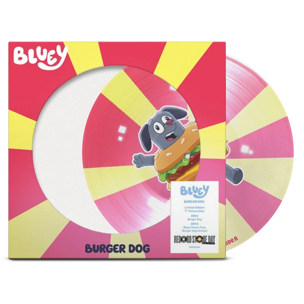 Bluey Burger Dog 7" - Vinyl Soundtrack | Record Store Day Exclusive