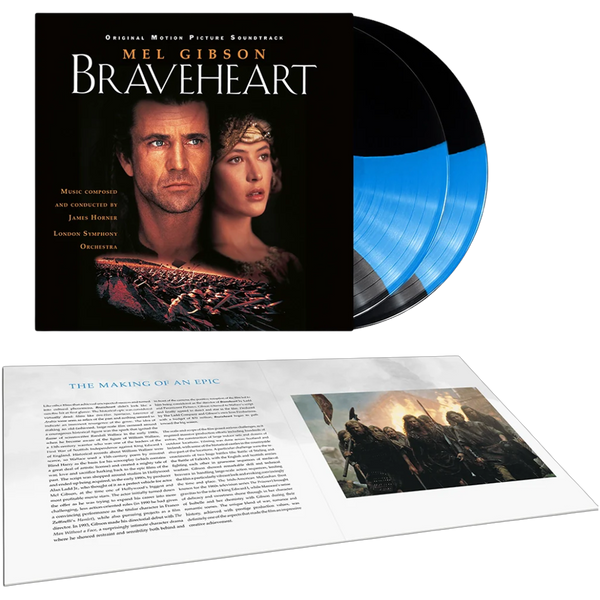 Braveheart (Black & Blue) - Vinyl Soundtrack
