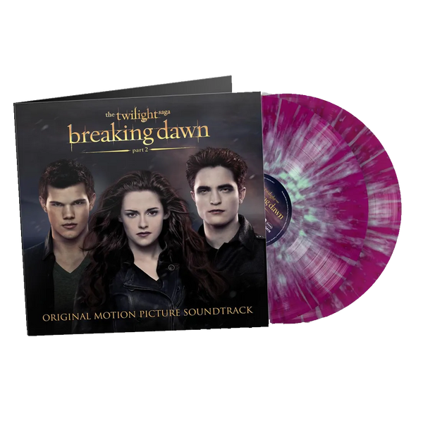 The Twilight Saga: Breaking Dawn Part 2 (Purple with green splatter) - Vinyl Soundtrack