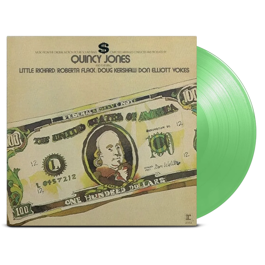 Quincy Jones - $ (Dollars / The Heist) OST, Green Vinyl LP Quincy Jones - $ (Dollars / The Heist) OST, Green Vinyl LP