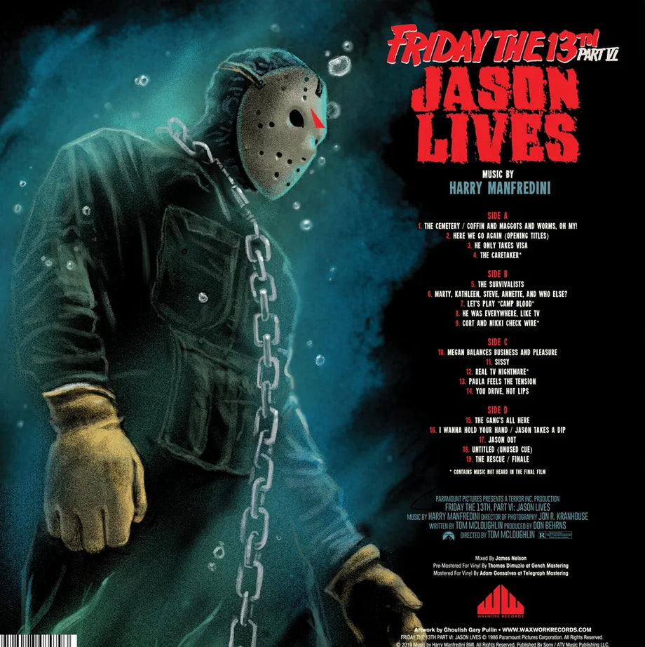 Friday The 13th Jason Voorhees JASON LIVES Blood-Splattered 24 buying