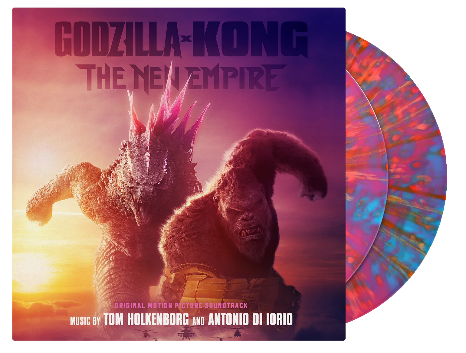Godzilla x Kong: The New Empire - Vinyl Soundtrack – At The Godzilla x Kong: The New Empire - Vinyl Soundtrack – At The