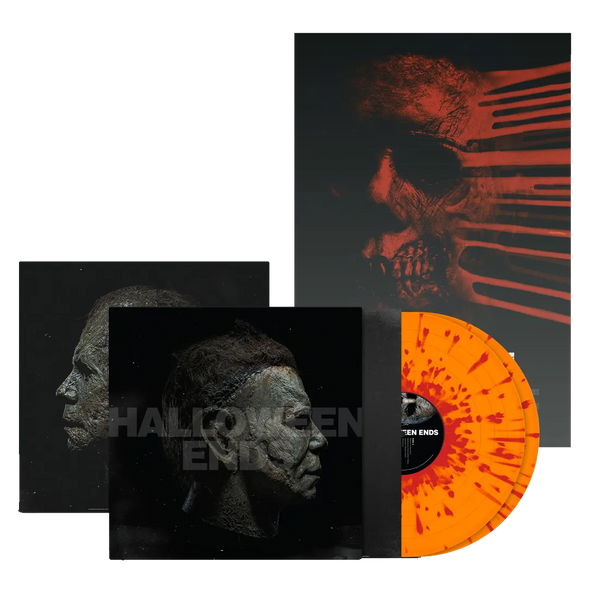 Halloween Ends (Orange avec des éclaboussures rouges) - Bande originale vinyle