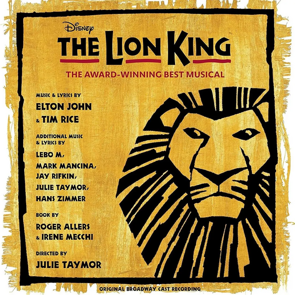 The Lion King (Original Broadway Cast Recording) - Vinyl Soundtrack