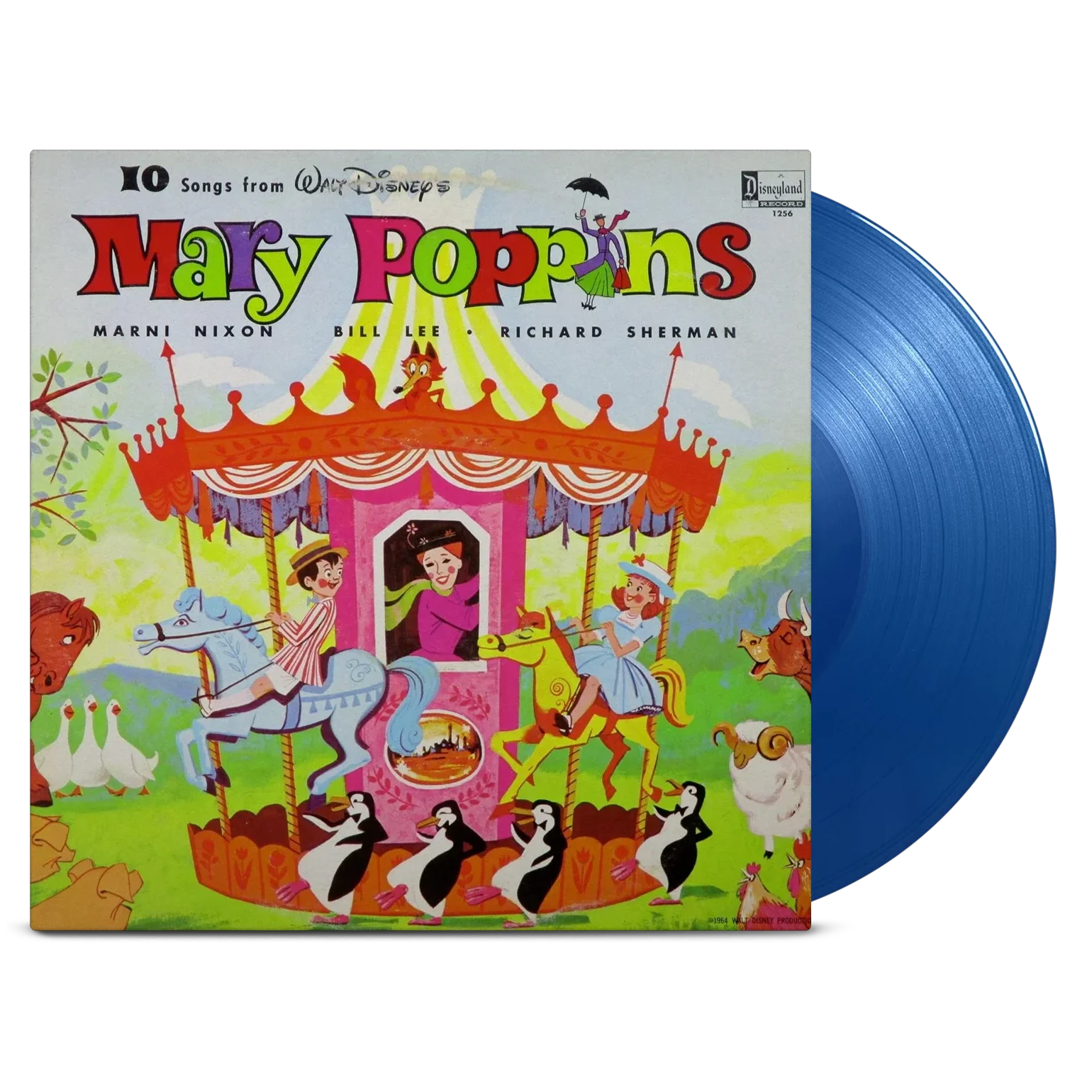 レコード 10 songs from Mary Poppins 1964年 Various Artists - 10 Songs From Mary Poppins (60th