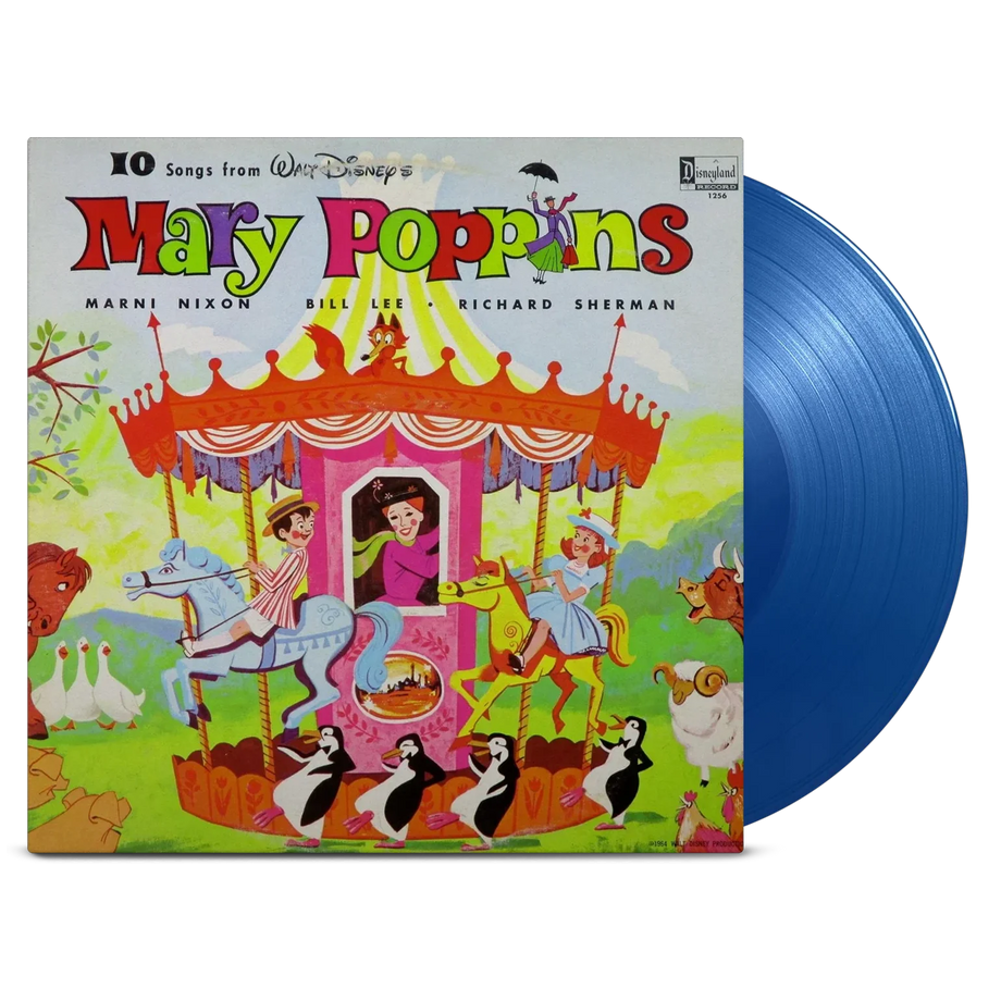 レコード 10 songs from Mary Poppins 1964年 mary-poppins-vinyl-soundtrack-