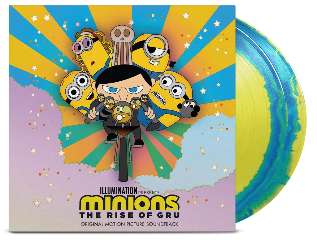 Minions: The Rise of Gru Bundle - Yellow/Blue discs + Picture Disc