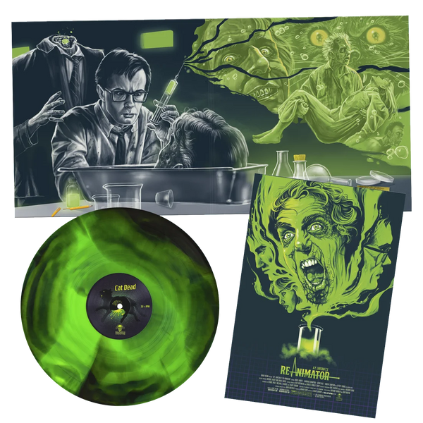Re-Animator (Re-Agent Grüner und schwarzer Wirbel) – Vinyl-Soundtrack