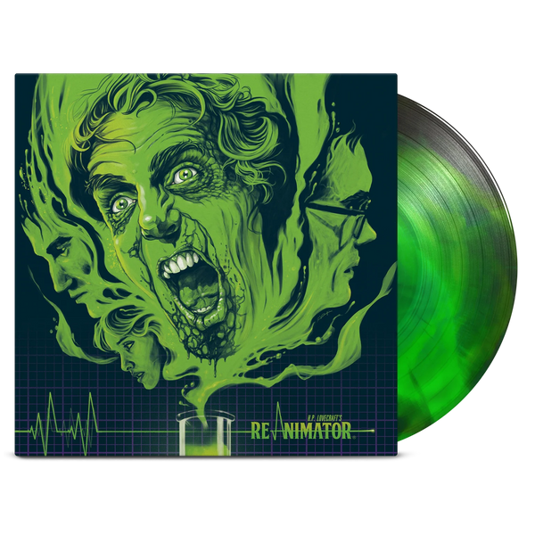 Re-Animator (Re-Agent Grüner und schwarzer Wirbel) – Vinyl-Soundtrack