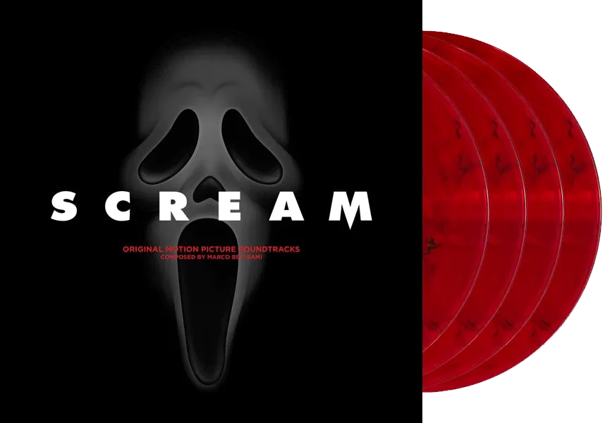 Scream 1 & 2 Original Motion Picture Score OST Vinyl shops Marco Beltrami Rare Blood