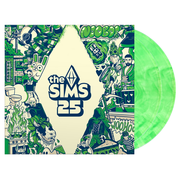The Sims 25th (Metallic Shiny Green) - Vinyl Soundtrack