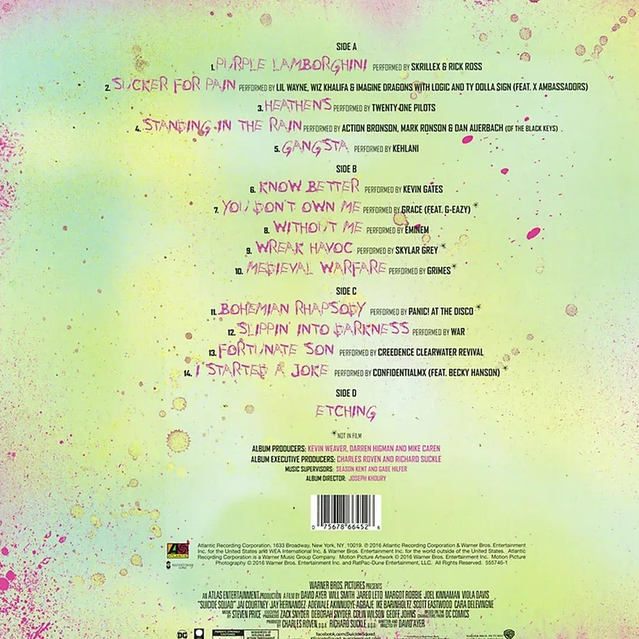 Suicide Squad: The Album | At The Movies – At The Movies Shop