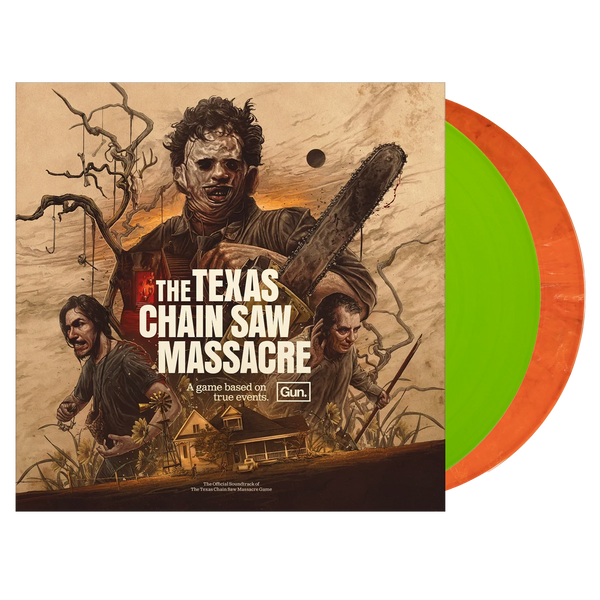 The Texas Chainsaw Massacre (Kettensägenmotor Grün &amp; Rost) – Vinyl-Soundtrack