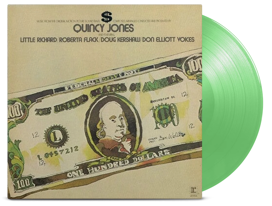 Quincy Jones - $ (Dollars / The Heist) OST, Green Vinyl LP Quincy Jones - $ (Dollars / The Heist) OST, Green Vinyl LP
