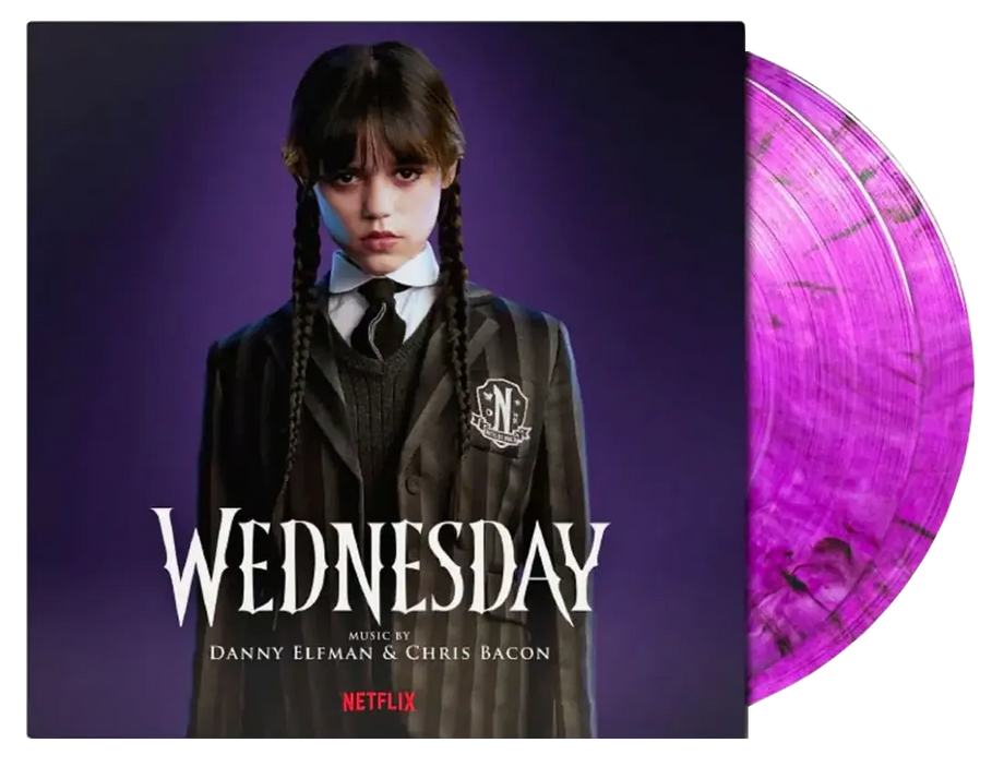 Wednesday - Netflix Series Soundtrack Limited Edition Pink Black