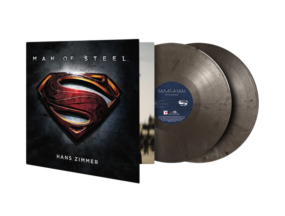 Gripsweat - MAN OF STEEL 2x LP Score/Soundtrack SEALED Hans Zimmer Vinyl  (superman)