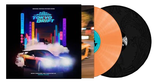 The Fast and the Furious Tokyo Drift - Vinyl Soundtrack – At The Movies Shop