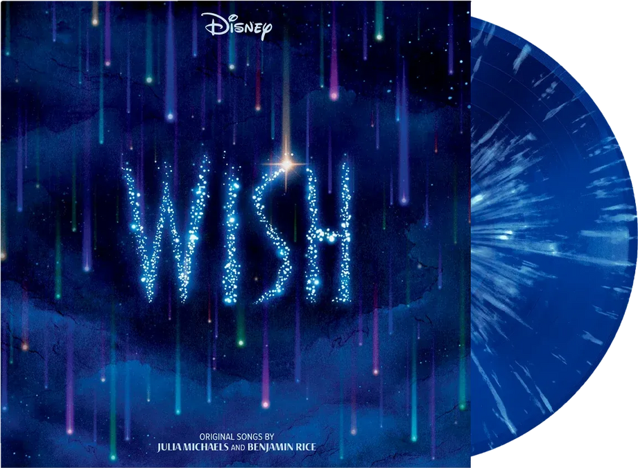 Wish | At The Movies | Blue & White Splatter Vinyl – At The Movies